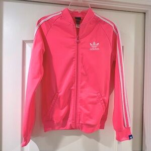 Adidas Girl’s Zip-up Jacket - Size Large/14